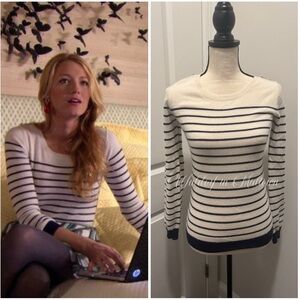 Striped Long Sleeve Sweater